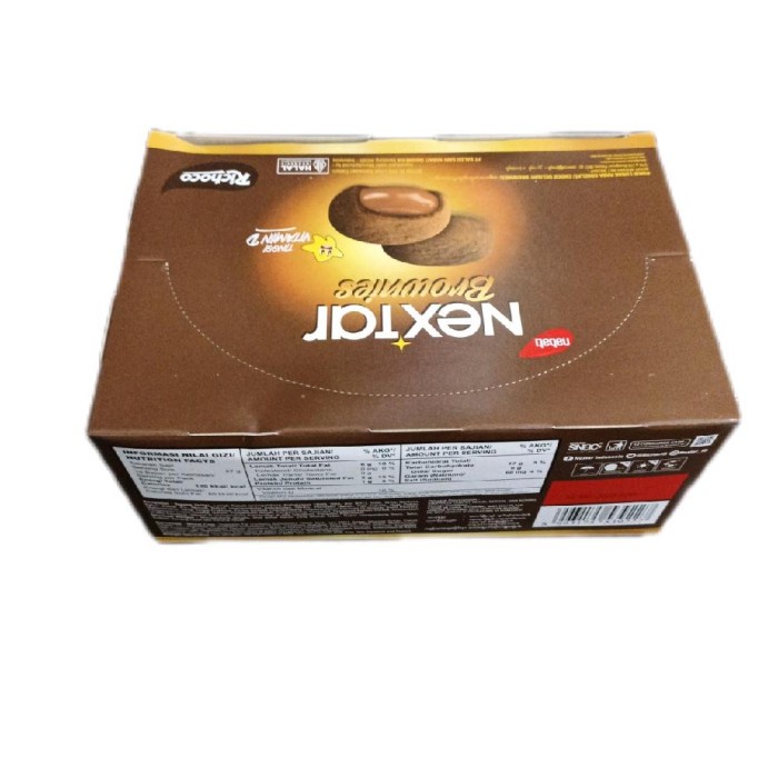 

JTTOP" NABATI NEXTAR BROWNIES BOX ISI 10 BKS