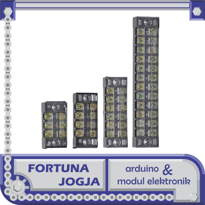 

NEW Terminal Block Tutup Akrilik 600V 15A TB1503 TB1504 TB1506 TB1512