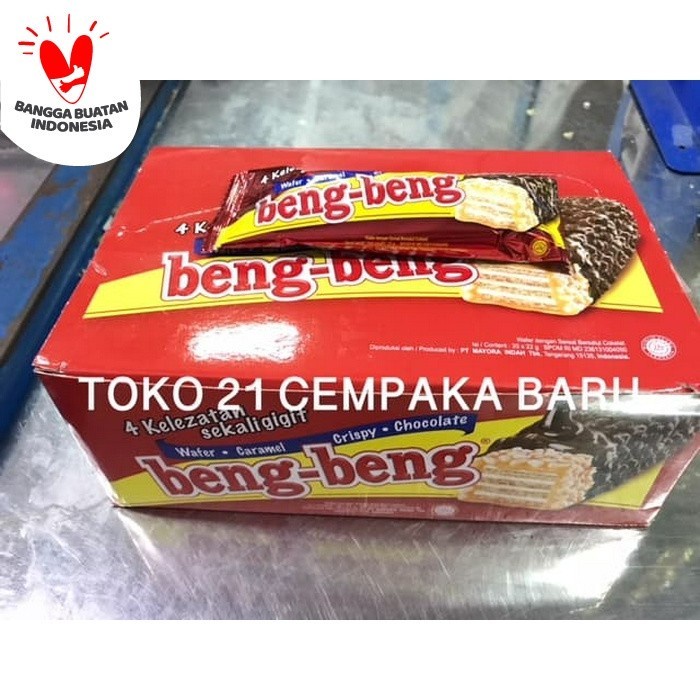 

Beng Beng yang Biasa 1 BOX isi 17 pcs Coklat Cokelat BengBeng Murah