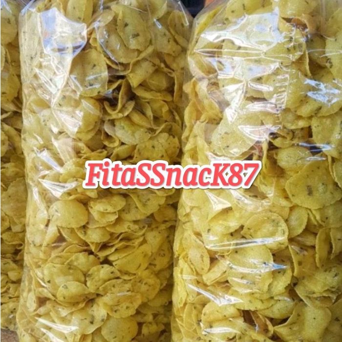 

Comring bawang 1 kg original gurih/keripik singkong comring/keripik comring/gemlong/kecimpring