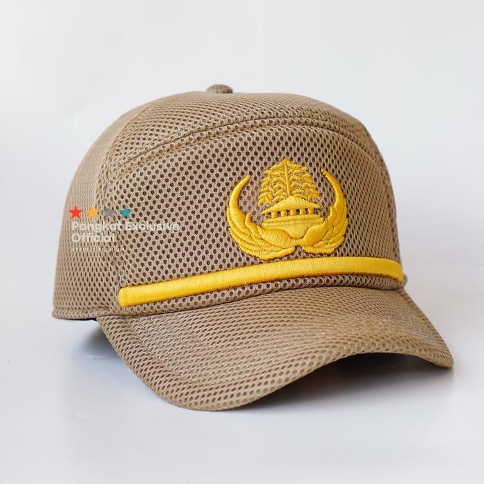 JTTOP" TOPI ASN KHAKI JALA MESS TOPI ASN GOLONGAN 1 - TOPI ASN GOLONGAN 2 TOPI ASN GOLONHAN 3 TOPI