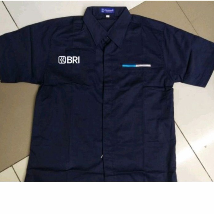 JTTOP" KEMEJA BANK BRI KEMEJA BRI BAJU BANK BRI SERAGAM KERJA BANK BRI