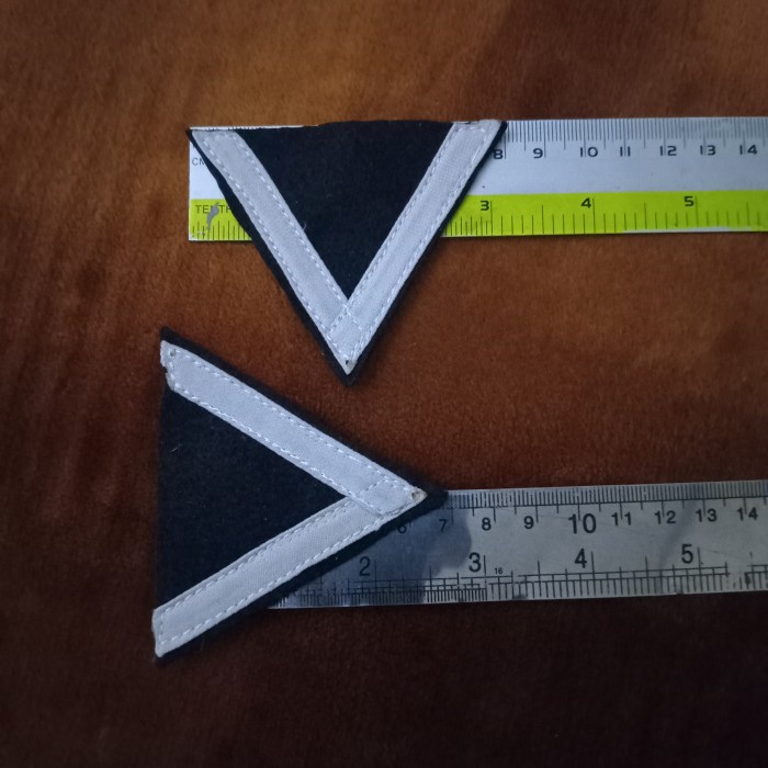 JTTOP" CHEVRON CENGKOK GEFREITER PANGKAT WEHRMACHT JERMAN WW2