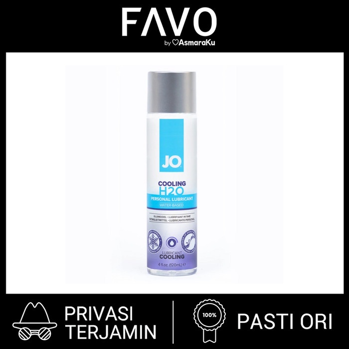 

Pelumas Jo H20 Cooling Personal Lubricant - 120 mL