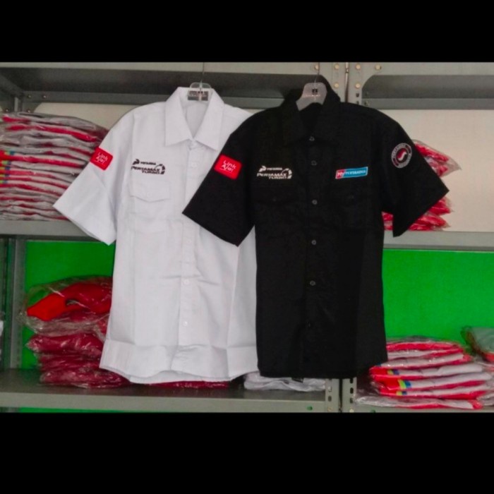 JTTOP" BAJU SERAGAM SPBU PERTAMINA JUMBO BIG SIZE PESANAN KHUSUS