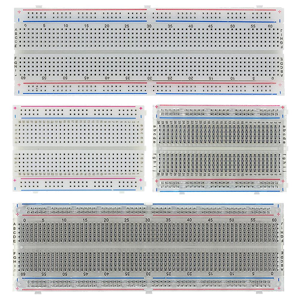 400/830 Points Breadboard 830 Points Breadboard Mb-102 Solderless Pcb Test Board 400 Hole Breadboard