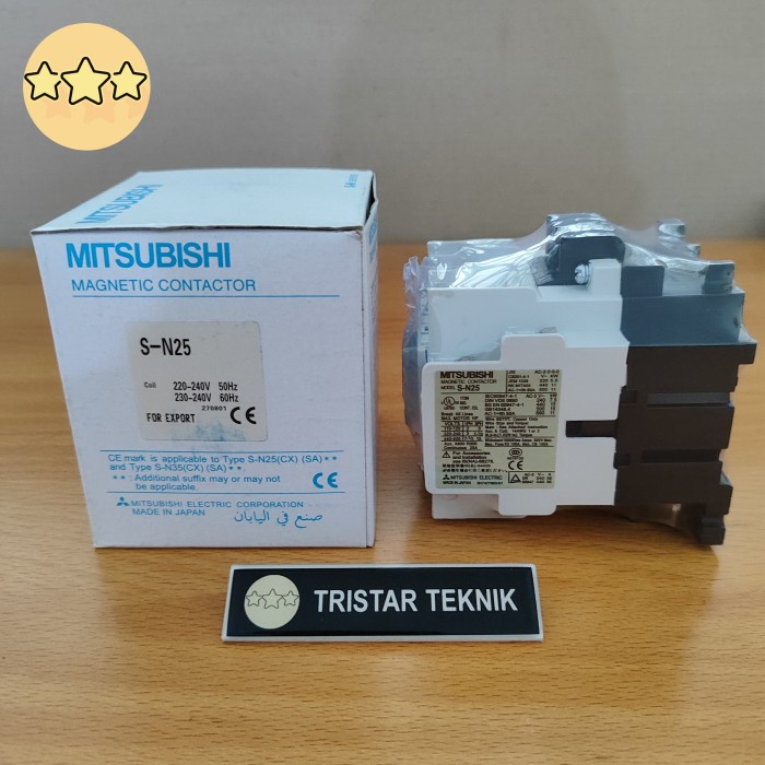 Mantab Mitsubishi Contactor Sn 25 Kontaktor S-N25 Sn25 Sn-25