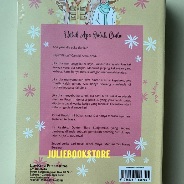 SALE PROMO NOVEL UNTUK APA JATUH CINTA? - SHINING HAHA / VI HASANAH READYY