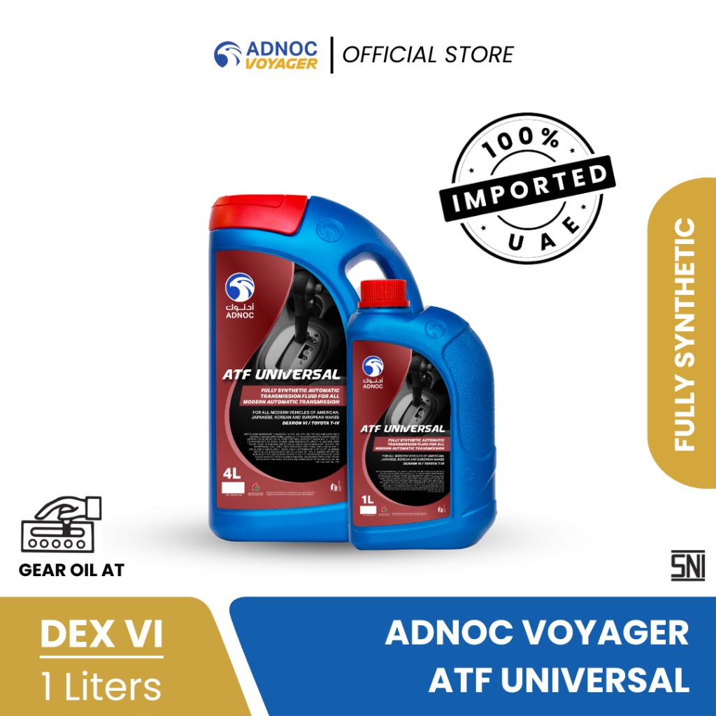 Oli Transmisi Matic ADNOC Voyager ATF Universal - 1 Liter
