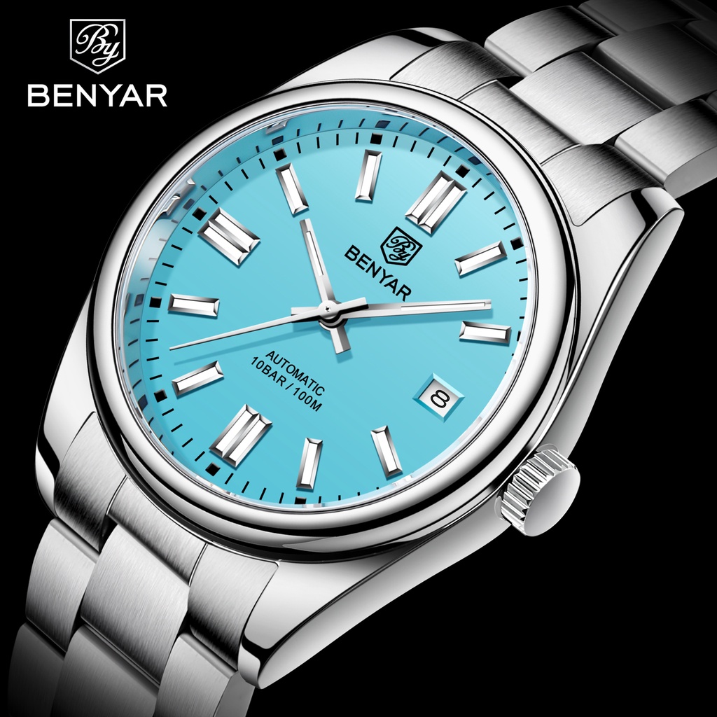 New Benyar 40Mm Men'S Mechanical Watches Fashion Luxury Wrist Watch Automatic Watch Men Waterproof