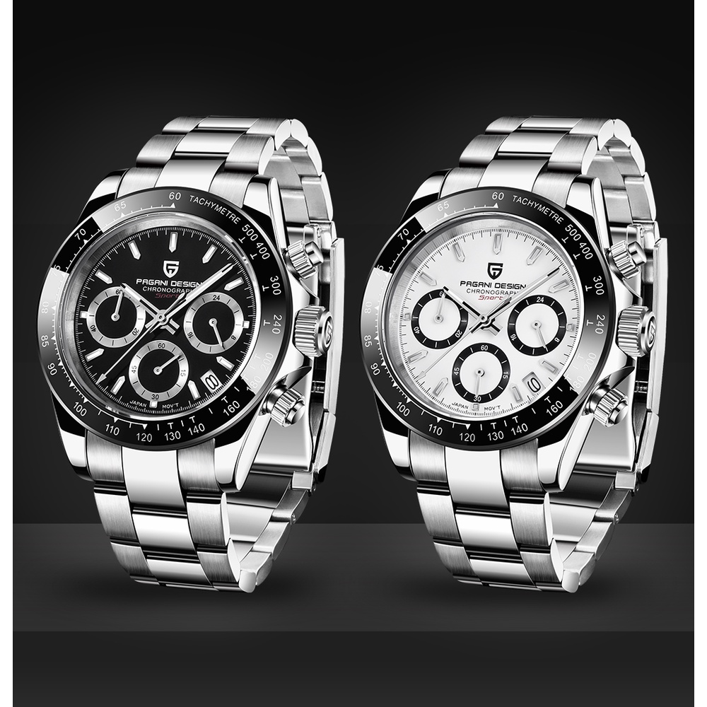 Pagani Design Luxury Brand Watch Men Sports Quartz Chronograph Watch Fashion Casual Clock Wristwatch