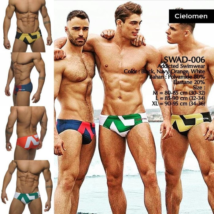 PROMO! SWAD-006 ADDICTED CELANA RENANG SWIMWEAR SPEEDO SWIMMING VOLLEY PANTAI