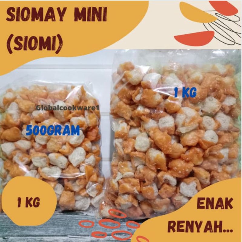 

SIOMAY MINI KERING 1 KG TOPING BASO ACI, MIE INSTAN WE!