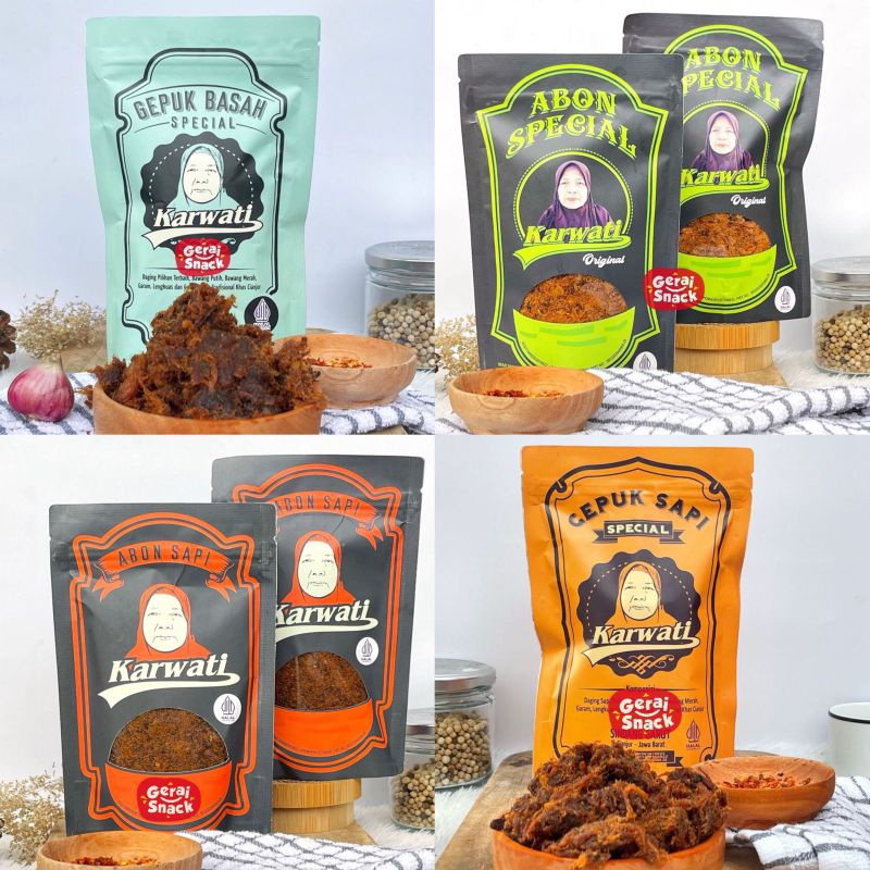 

Aneka Gepuk & Abon Karwati Oleh2 Khas Cianjur WE!