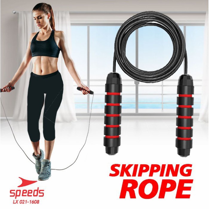 Skipping SPEEDS Lompat Tali Loncat Jump Rope Alat Olahraga original