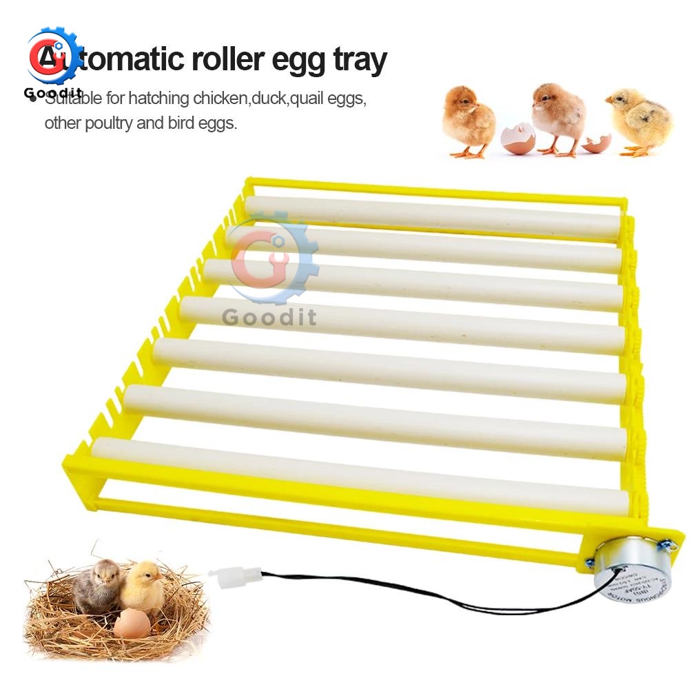 360° Automatic Rotary Egg Turner Roller Tray Eggs Incubator Accessories Roller Pattern Egg Turner Tr