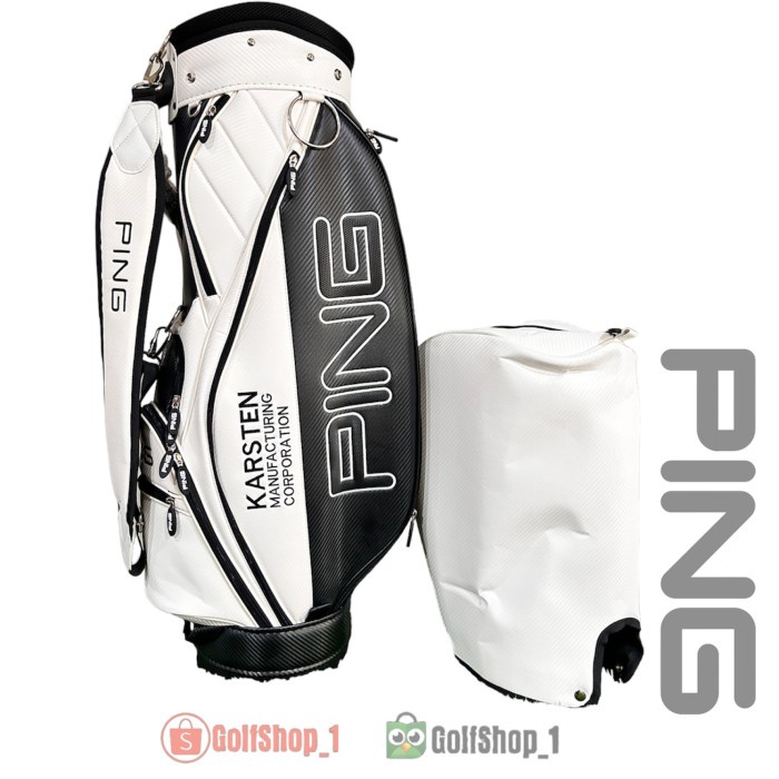 Cart Bag Golf Ping Golf New - Tas Golf Ping Golf Import