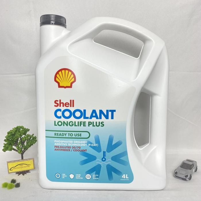 PROMO Shell Air Radiator Coolant 30/70 Hijau 4 Liter Cairan Pendingin Mobil Motor Longlife Plus Pre