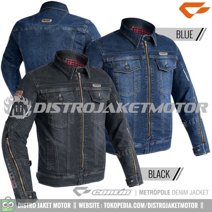 Jaket Contin Metropole Denim Riding Jeans