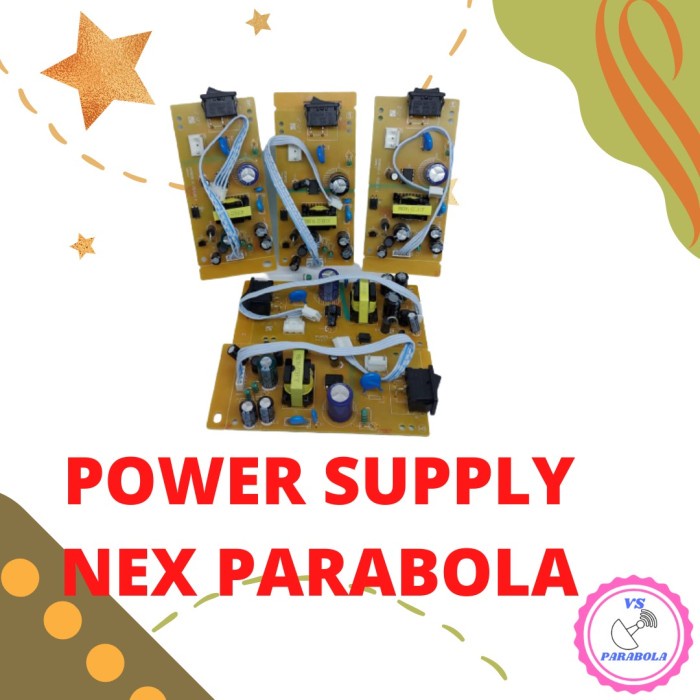 JTTOP" POWER SUPPLAY PSU RECEIVER NEX PARABOLA MERAH/NEX GARUDA G2 ASLI ORI