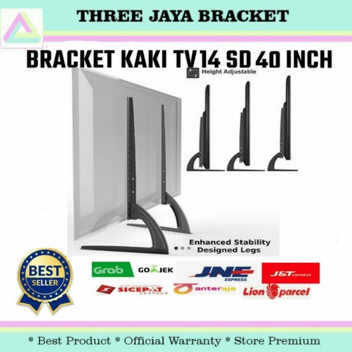 JTTOP" KAKI TV LG SHARP SAMSUNG TOSHIBA, BRACKET TV14.17.20.22.24.332.40 INCH