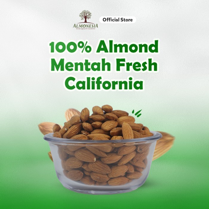 

ALMOND UTUH - ALMONESIA NATURAL WHOLE ALMOND 500GR