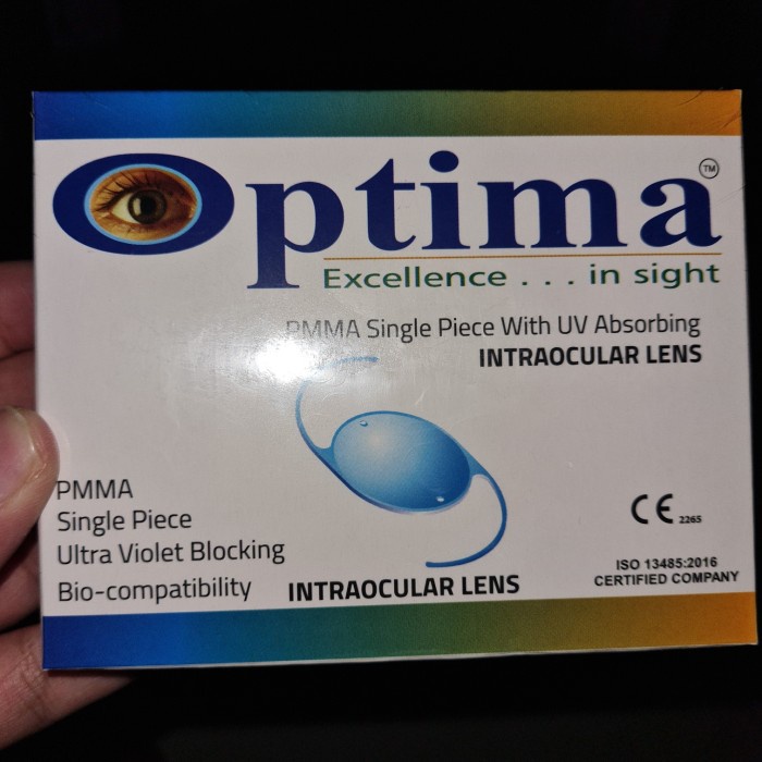 JTTOP" LENSA IOL PMMA