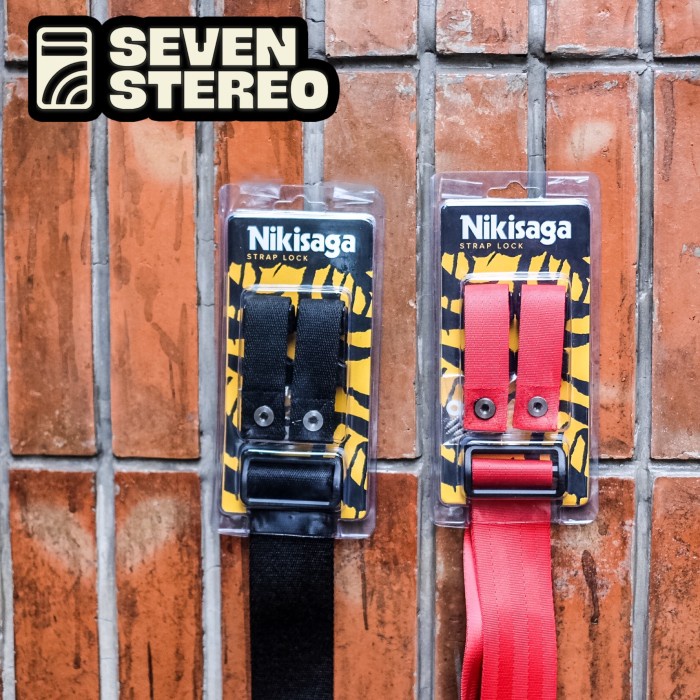 NIKISAGA STRAP LOCK GITAR - BASS