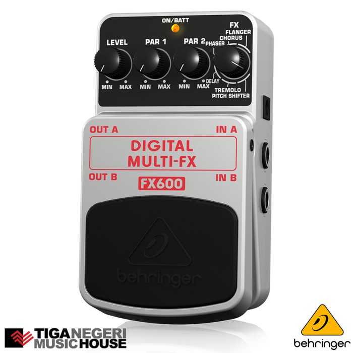 BEHRINGER DIGITAL MULTI-FX FX600 PEDAL