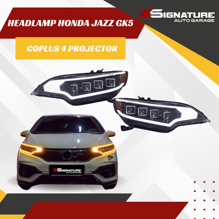 Ready HEADLAMP COPLUS 4 PROJECTOR HONDA JAZZ GK5