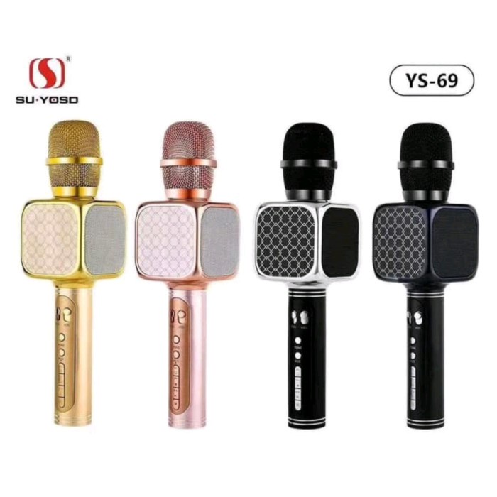 Mic Karaoke Bluetooth YS-69 / Microphone Karaoke Bluetooth