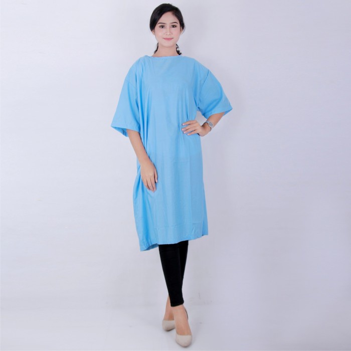 Ready Baju pasien rumah sakit Baju pasien Baju rawat inap lengan pendek pria dan wanita