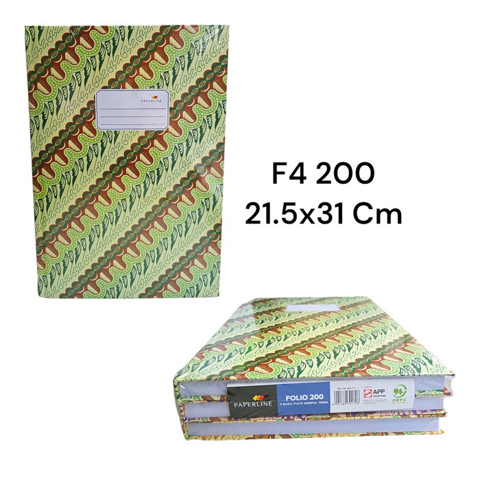 

Buku Hard Cover PAPERLINE F4 100 (5 pc)
