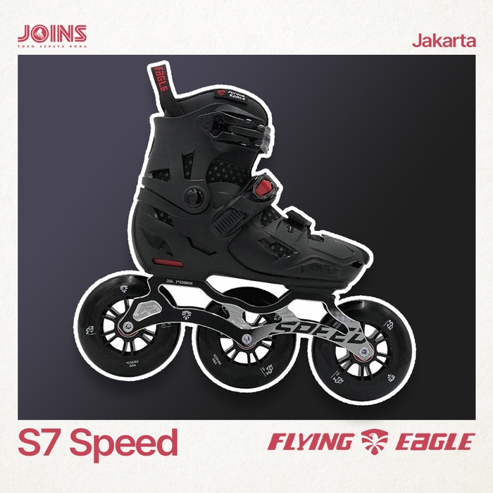 Sepatu Roda Anak Inline Skate Flying Eagle S7 Speed