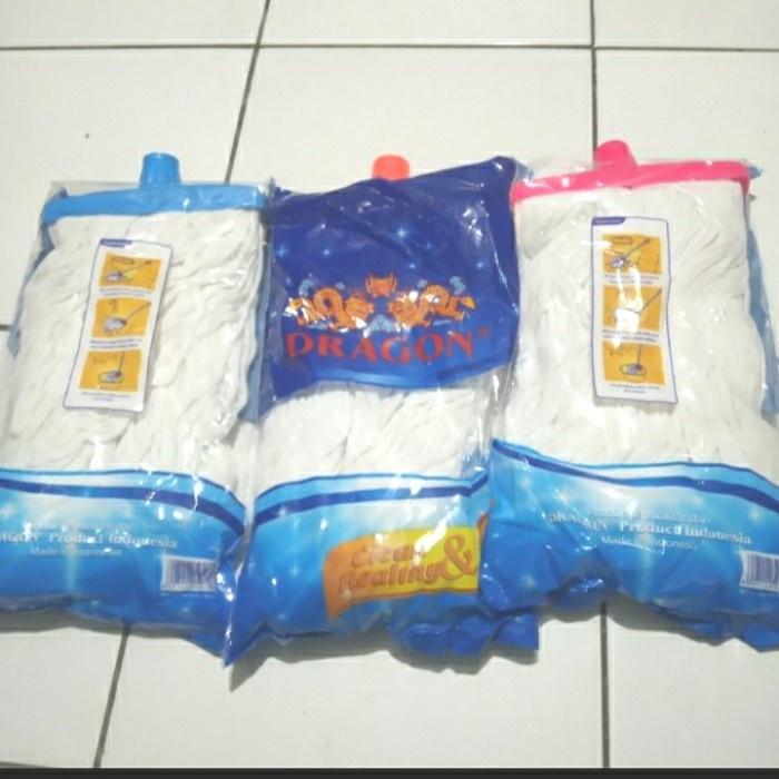 Refil Pel Lantai Dragon 18 cm / Refil Mop Pel Dragon 18 cm