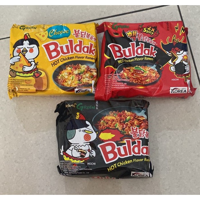 

Sale Terbatas Samyang Green Hot Chicken Ramen Buldak Cheese Carbonara Extreme 140G Aman