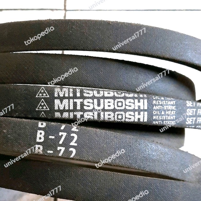 Van V Belt Belting Tali Kipas B72 B 72