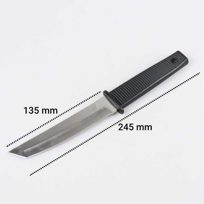 Pisau Import Premium Tanto Kobun Cold Steel Sarung Klip Tahan Karat