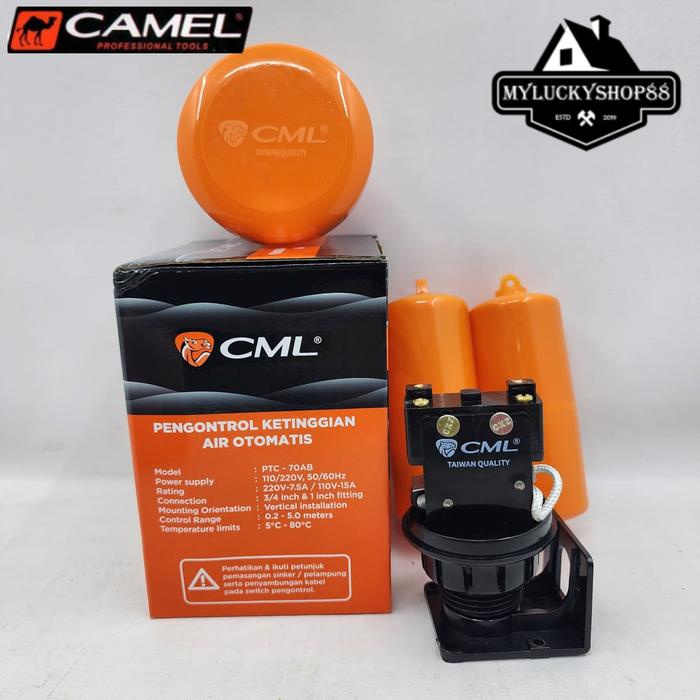 Camel Radar Pelampung Toren Bak Air Otomatis PTC ST 70 AB Torrent PTC70AB ST70AB Torren PTC 70AB