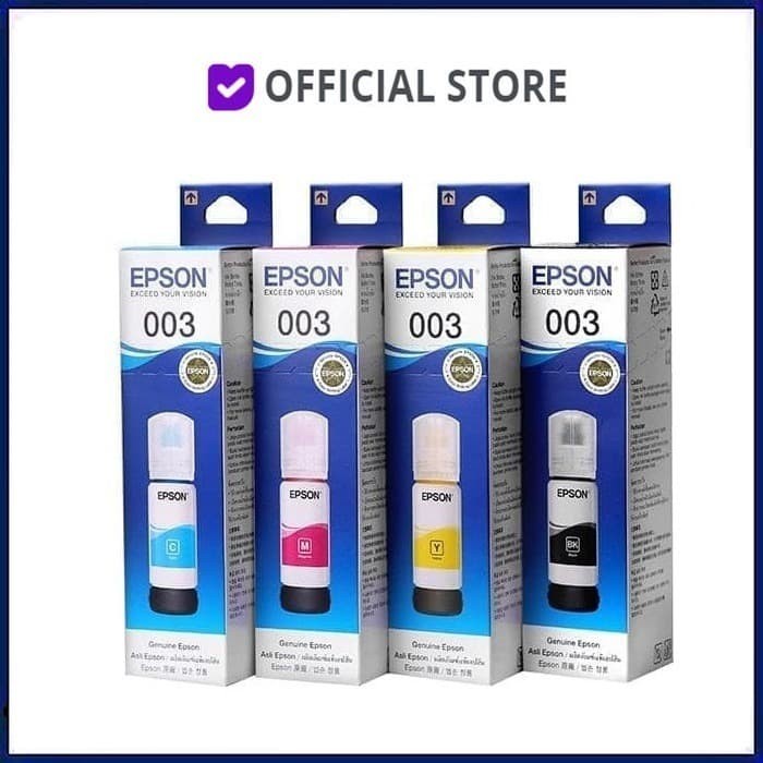 Ready EPSON Tinta 003 Original Tinta Epson 003 for Epson L3110 L3150 L5190