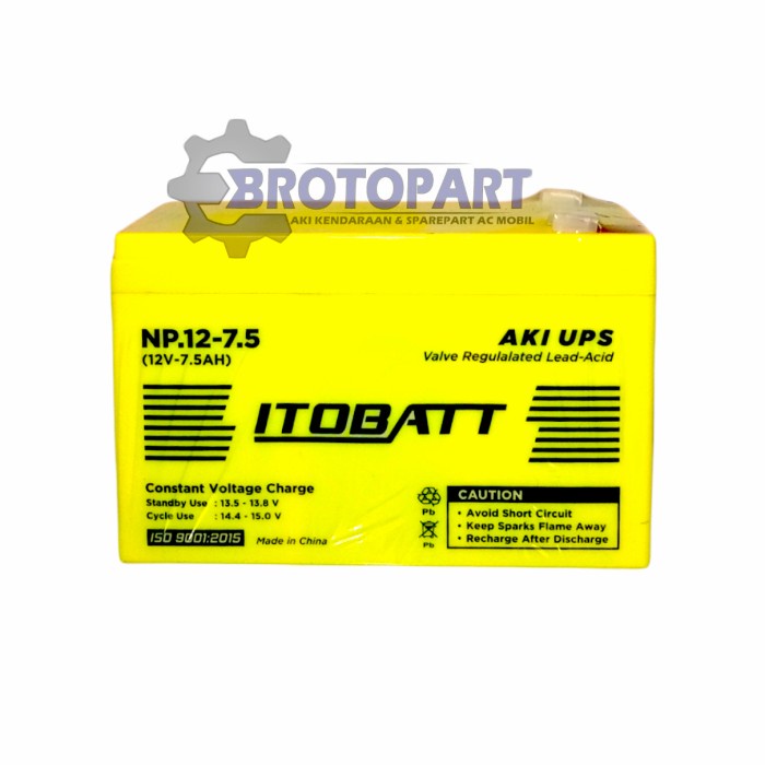 Populer Aki Battery Alat Semprot Sprayer Hama Elektrik Nagoya Yuasa Np7 12