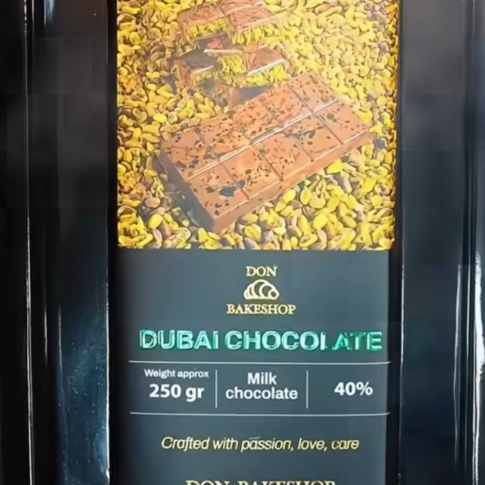 

BARANG TERLARIS DON BAKESHOP DUBAI CHOCOLATE / COKLAT
