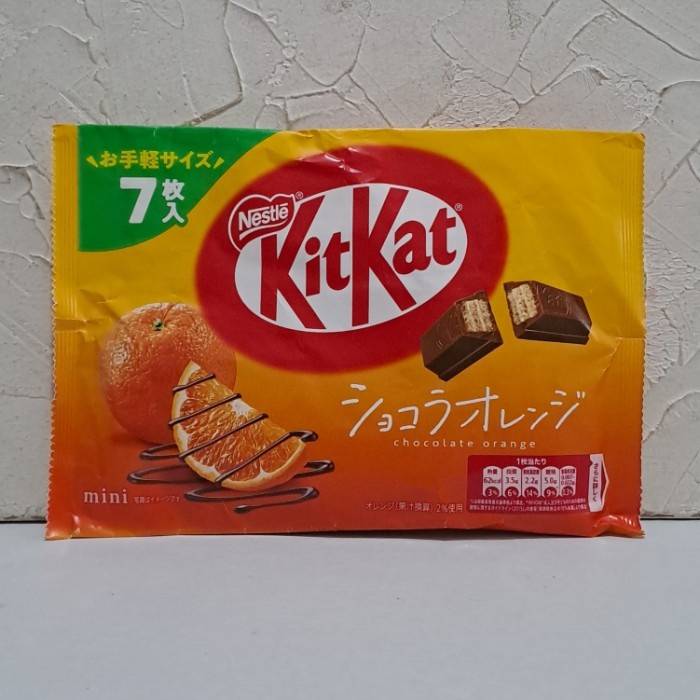 

BARANG TERLARIS KIT KAT / KITKAT CHOCOLATE ORANGE
