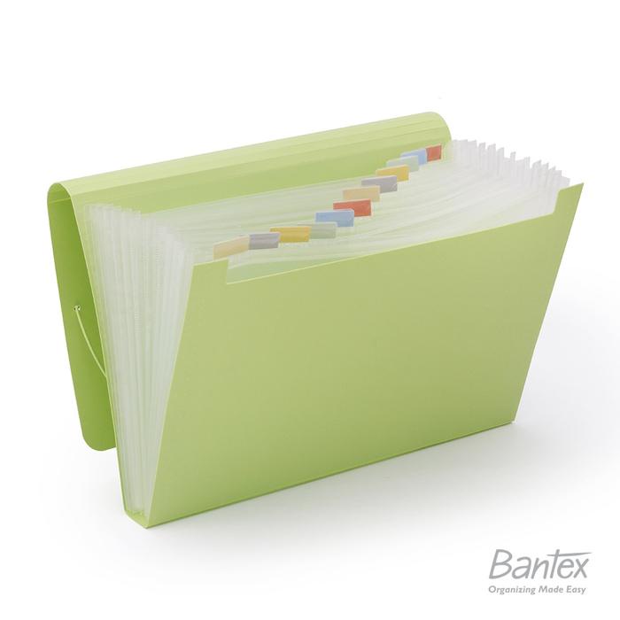

BARANG TERLARIS Bantex Expanding File Folio Pistachio 3601 72