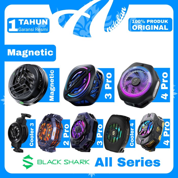 Gercep Black Shark Fun Cooler Br30 2Pro Gaming Cooling Temperature Display