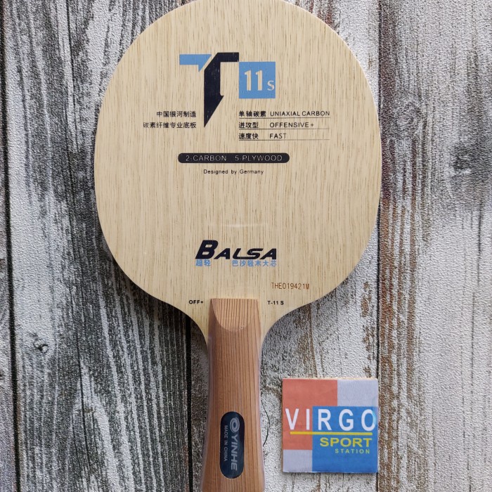 BARANG TERLARIS Yinhe T11s Balsa,kayu bat bet pingpong Yinhe t 11s