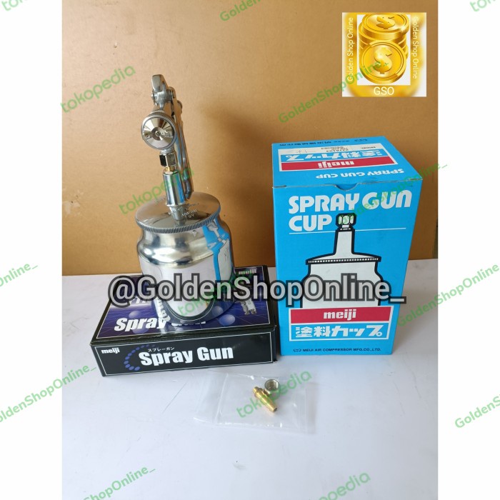 TOP SPRAY GUN MEIJI F110 TABUNG BAWAH ASLI JEPANG -