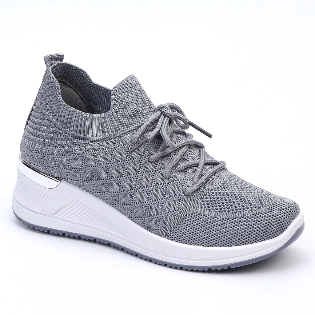 Sepatu Import Wanita 2022 Baru Sepatu Model Tinggi Fashion Sneakers Terbaru -JaminanMutu