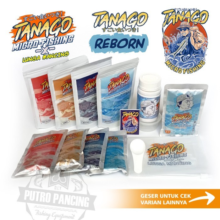 Umpan Tanago 100/40 gram Untuk Mancing Mikro Fishing-Tanago Game