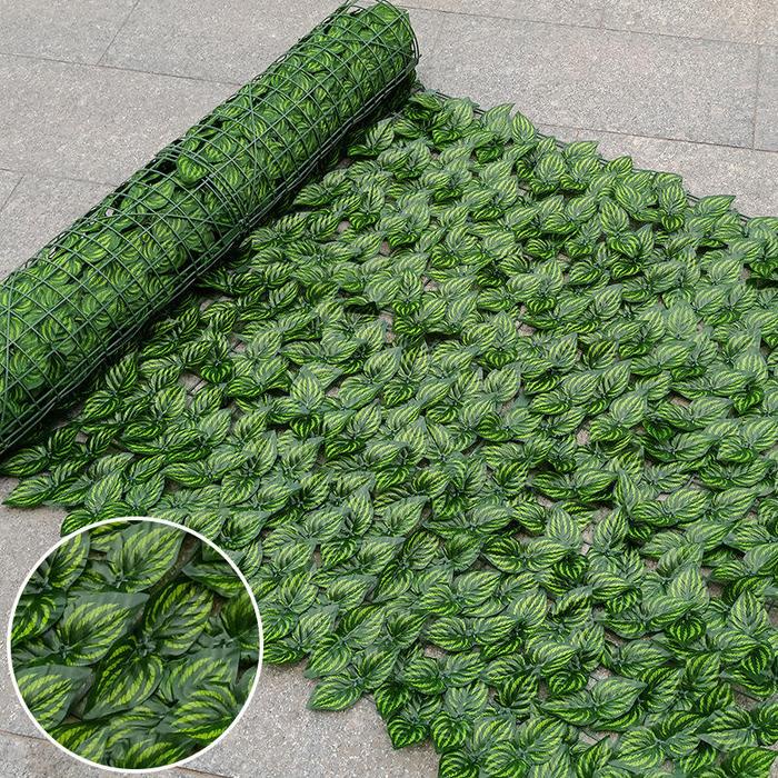 New- TANAMAN RAMBAT PAGAR 1 x 1 METER DAUN RAMBAT PLASTIK DINDING PLAFON DEKORASI RUMAH CAFE